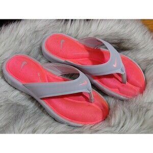 Nike Comfort Thong Sandals Shoes Womens Size 8 Slip On Flip Flops 882697-003